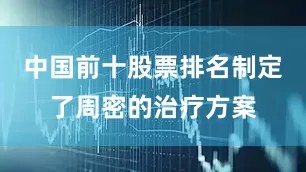 中国前十股票排名制定了周密的治疗方案